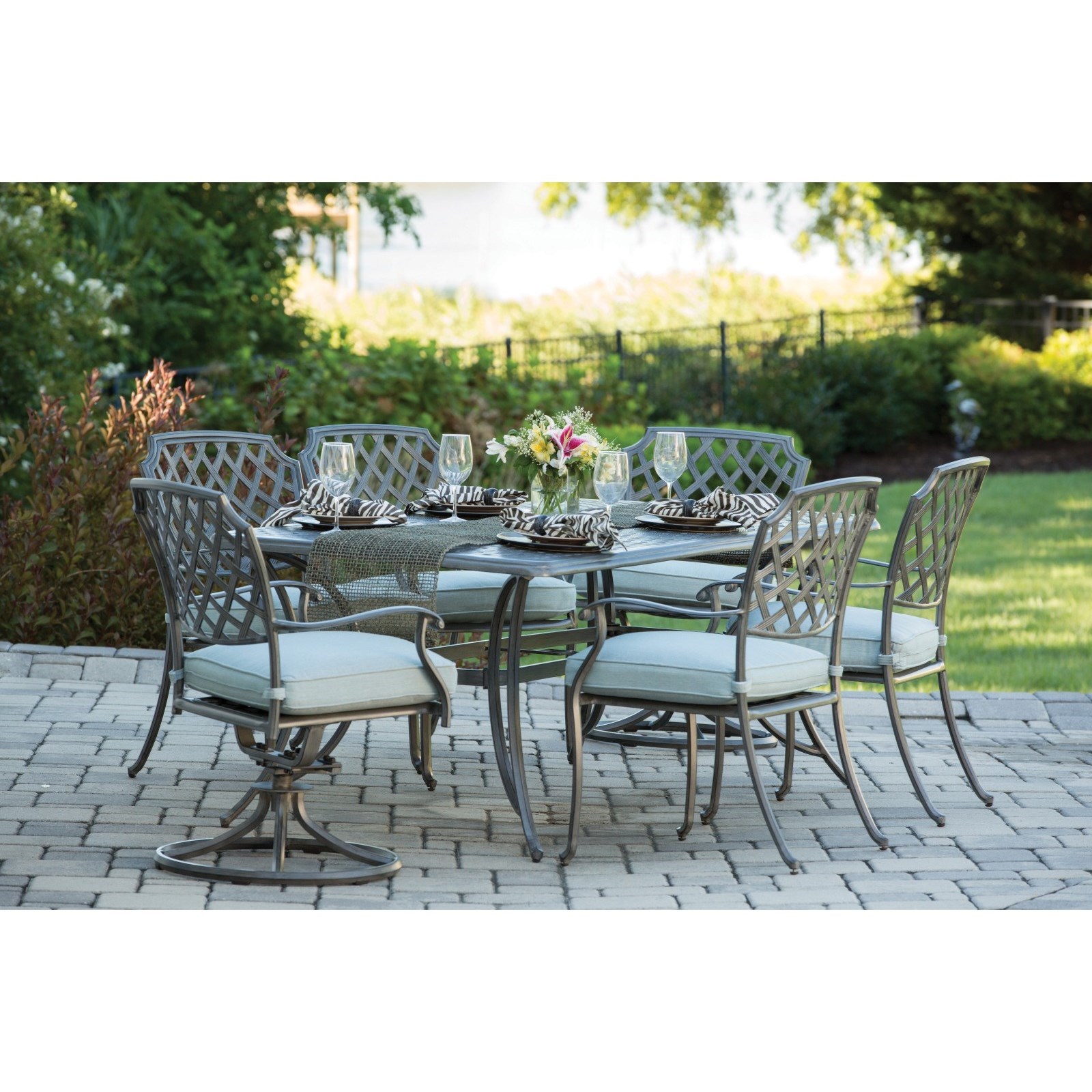 Apricity Outdoor Melbourne by Agio Outdoor Dining Arm Chair with